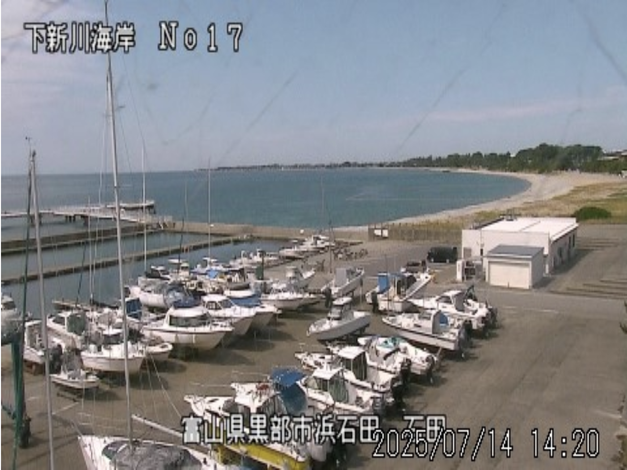 石田漁港(下新川海岸 No17)