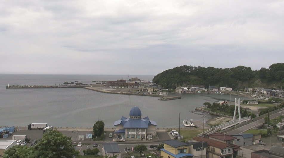 深浦小学校付近