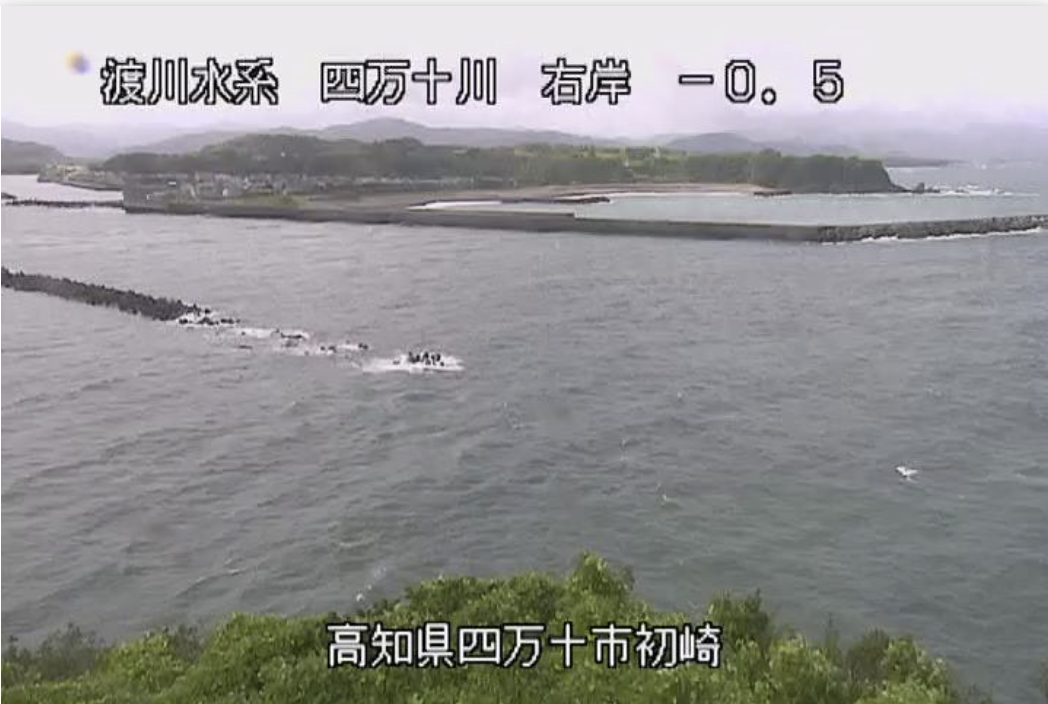 四万十川河口（右岸）