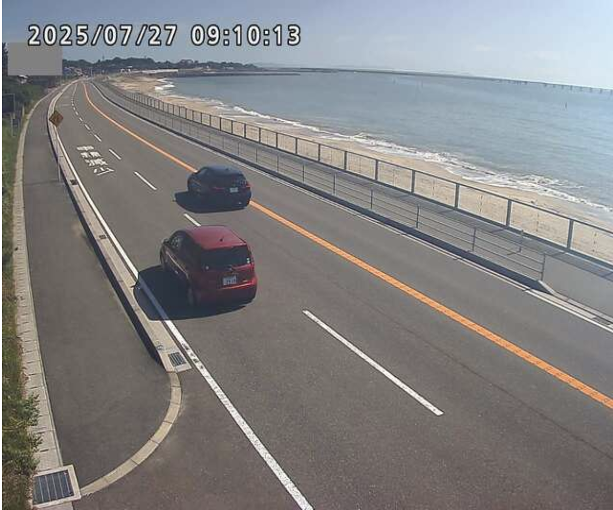 国道213号安岐海岸