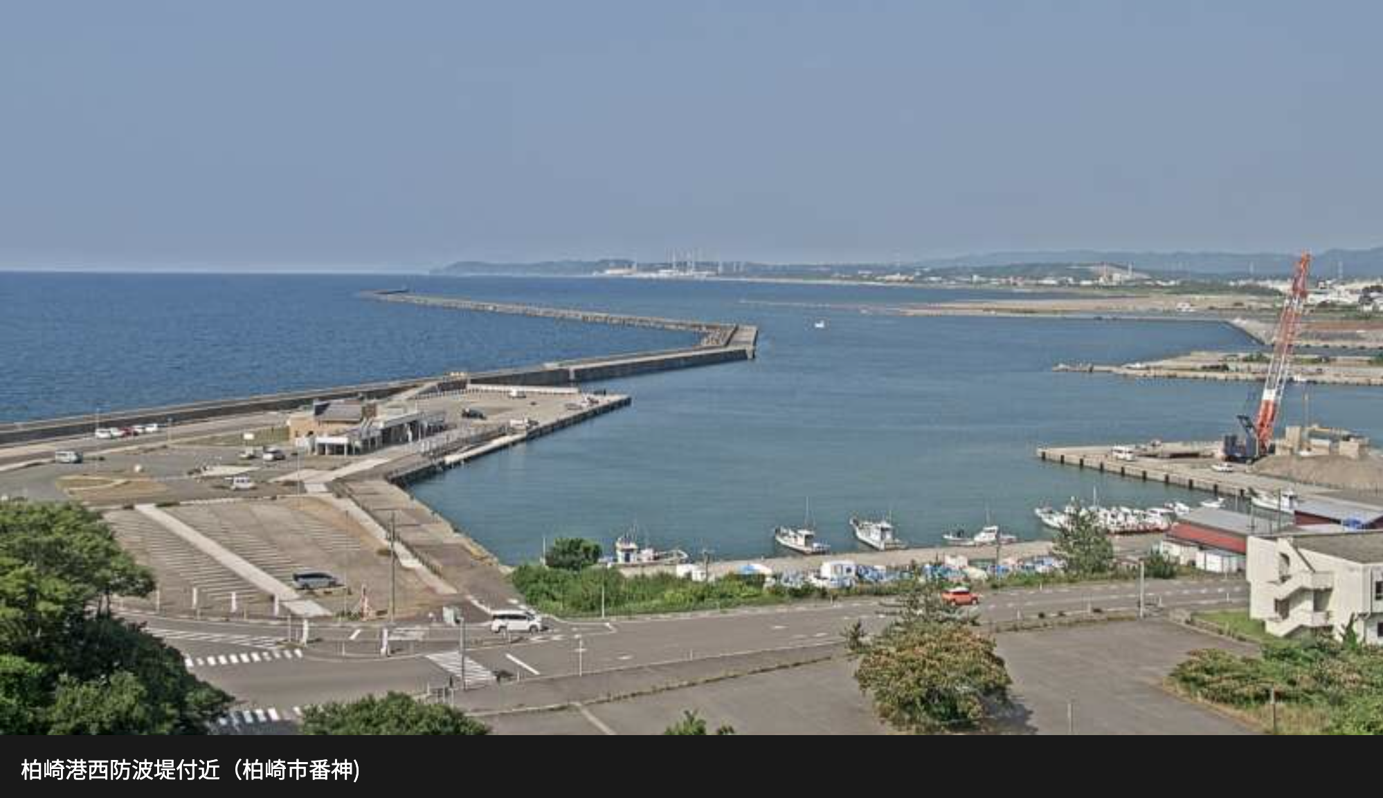 柏崎港西防波堤