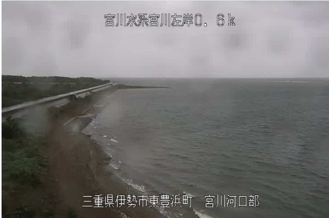 宮川河口左岸